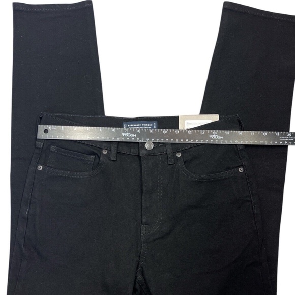 Everlane Uniform Jean The Relaxed 4 Way Stretch Organic Cotton Denim Black 30x32 - Picture 4 of 13